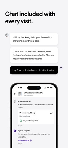 Sesame: Telehealth Care & More screenshot
