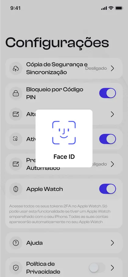 Screenshot 4 di 6 di Mobile Authenticator: MFA&2FA