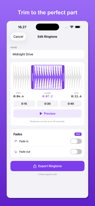 MP3 Cutter: Ringtone Maker Screenshot 2 of 6