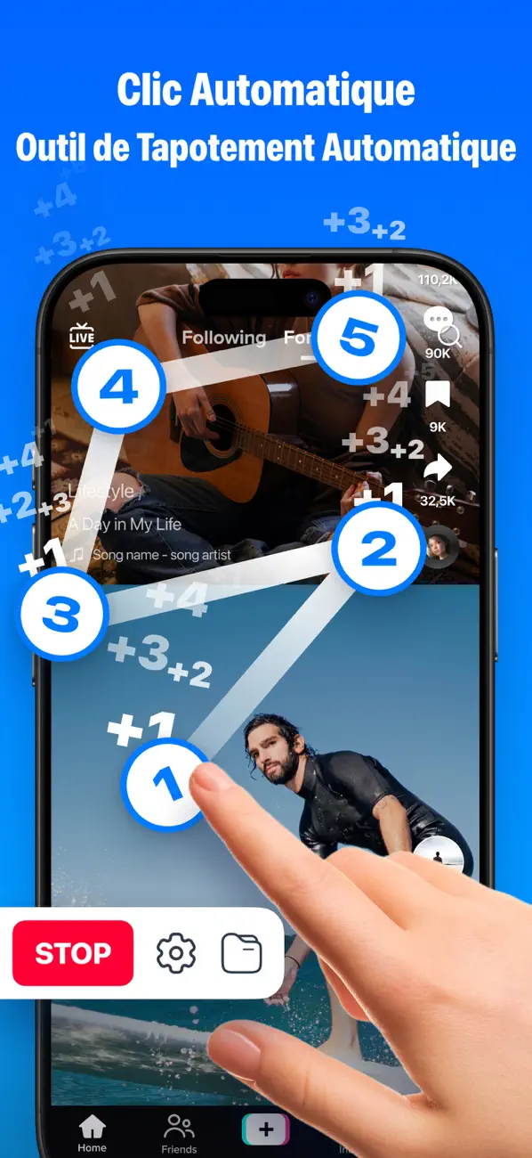 Screenshot #1 pour Auto Clicker – Automatic Tap