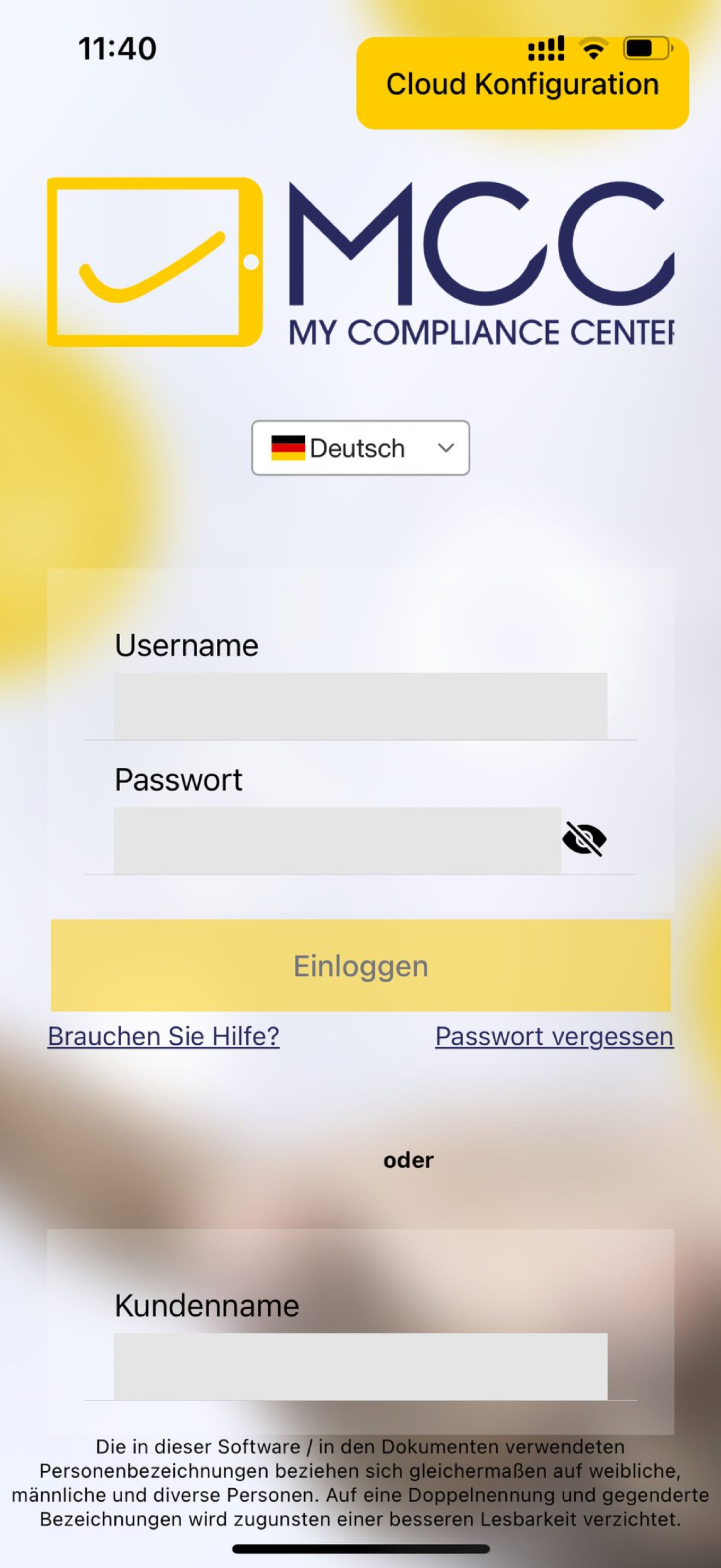MCC  My Compliance Center
