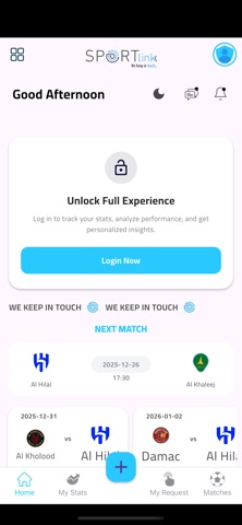sportslinkapp screenshot