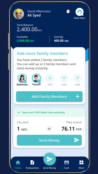 myZoi: Get Salary | Send Money Screenshot