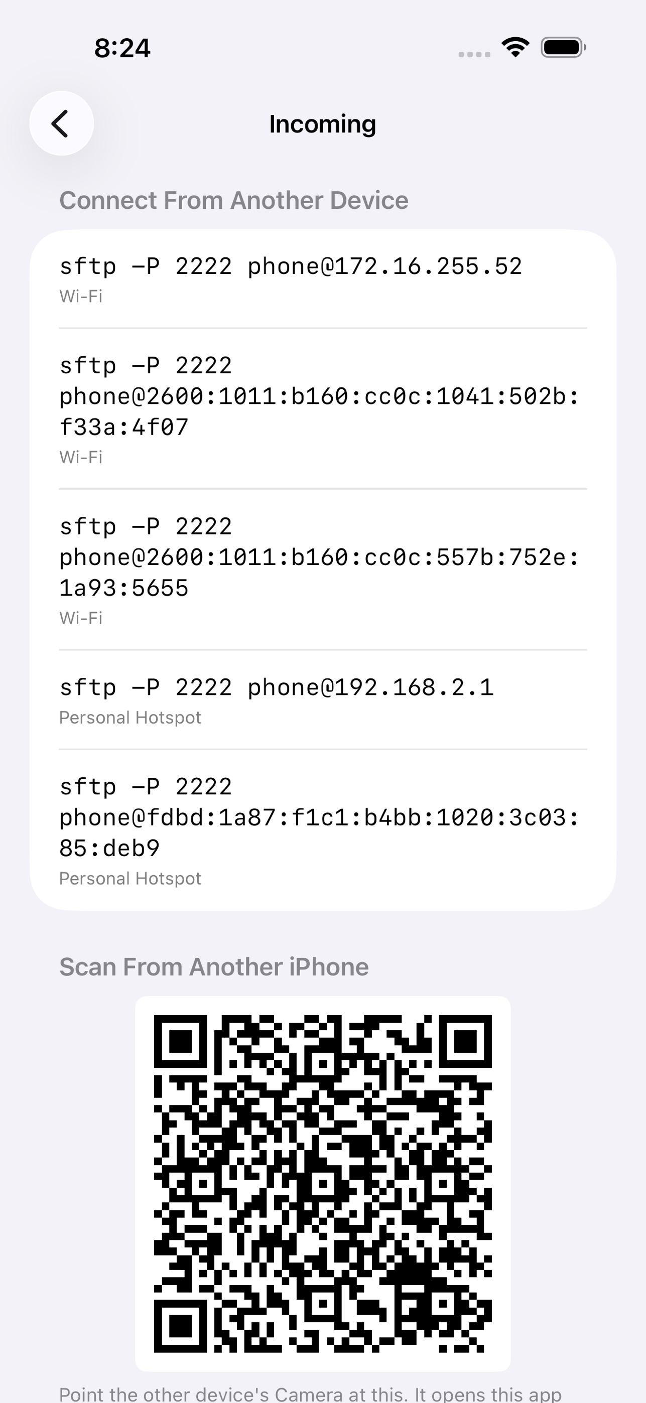 Screenshot 5 of Another: SSH client & Server