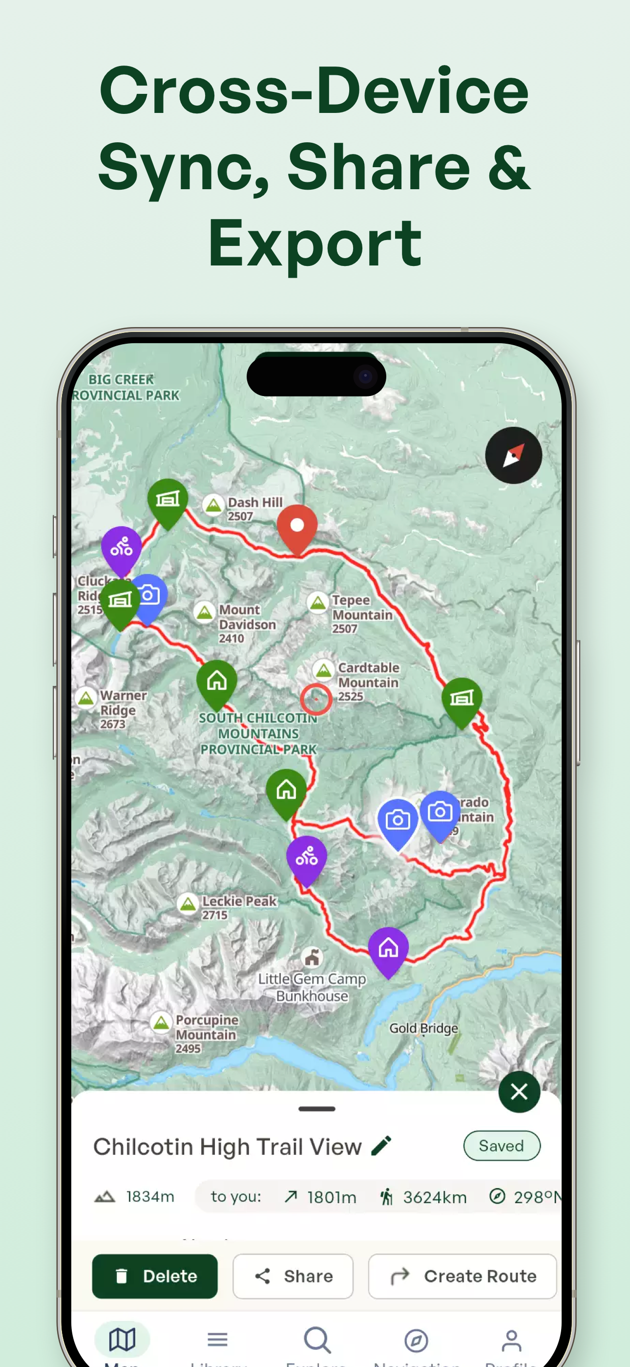 Outmap: Ski & Snowboard Maps screenshot 9