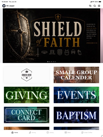 Harvest Church SETX iPad screenshot