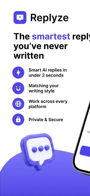 Replyze: AI Reply Assistant screenshot 1