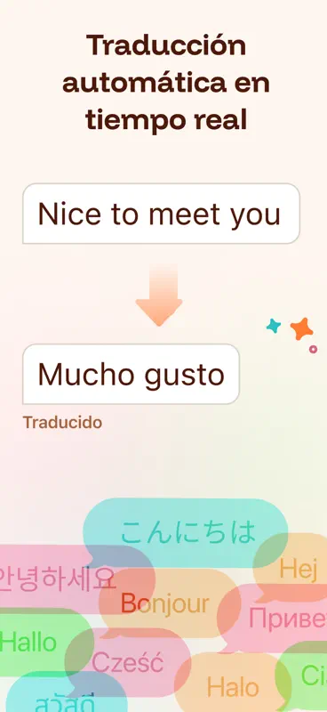 Intent: Traduce tus chats screenshot 1 of 9