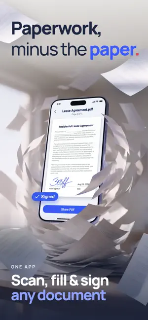 Sign Docs: Scan to PDF & eSign screenshot 1