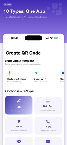 QR Forge - QR Code Creator Screenshot 3 of 5