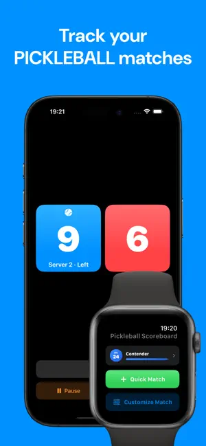 Pickleball Scoreboard: Track screenshot 1