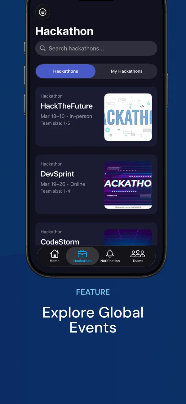 #4. HackMate (iOS) بواسطة: Manik Lakhanpal