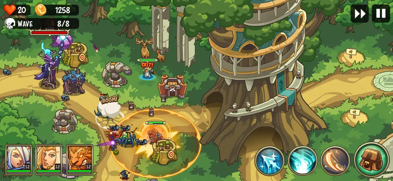 Screenshot #2 pour Empire Warriors: Tower Defense