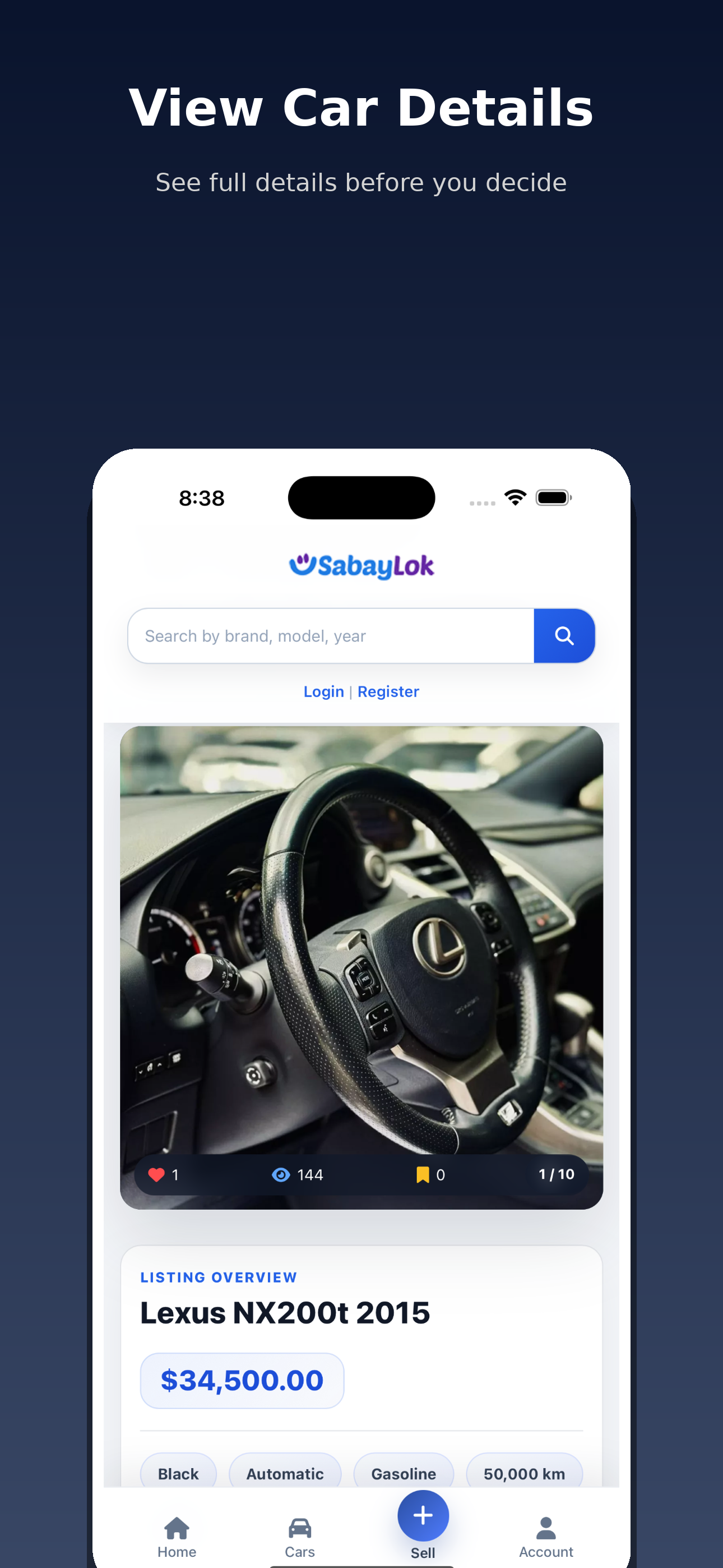 SabayLokCar: Buy & Sell Cars