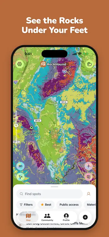 RockHoundR: Fossicking Map screenshot 8 of 10