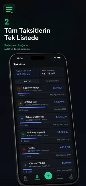 TaksitDefter: Ödeme Takip screenshot 2