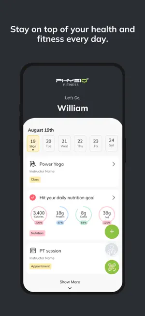 Physiq Fit screenshot 2