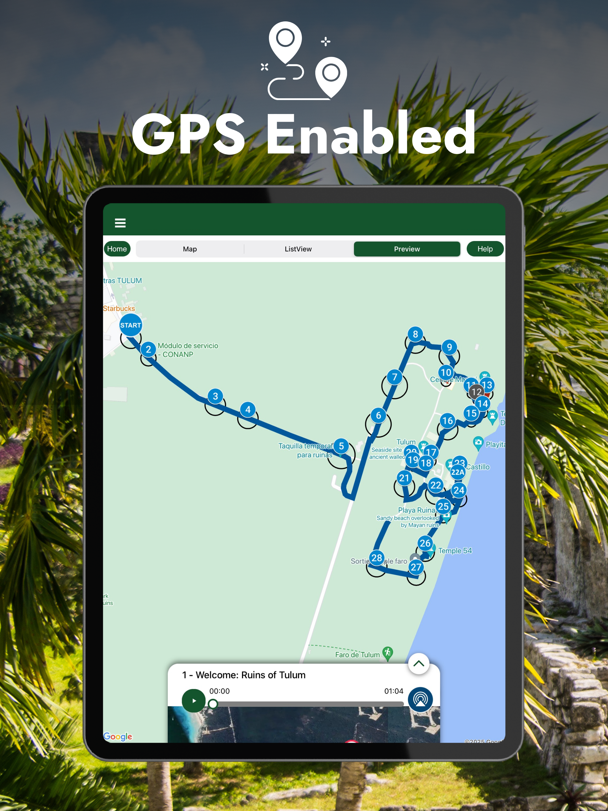 Tulum Ruins Audio Guide Cancun