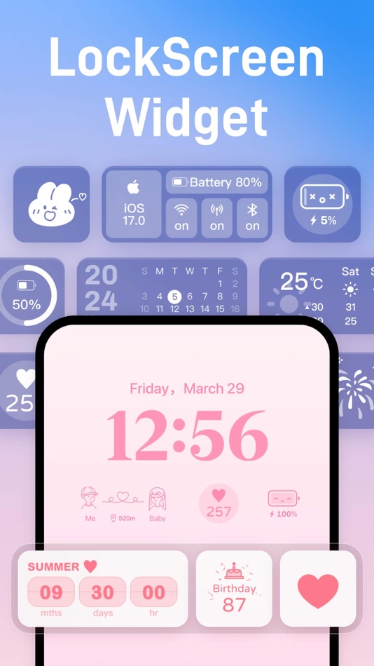 #2. iScreen - Widgets & Wallpaper (iOS) 由: Xiamen iScreen Information Technology Co., Ltd.