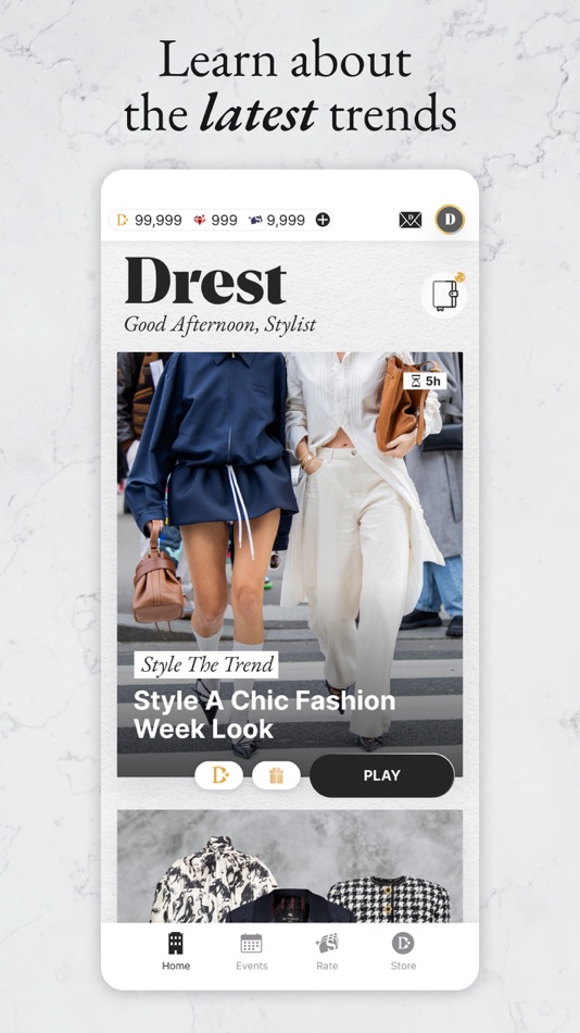 #5. DREST: Dress Up Fashion Game (iOS) Bởi: Drest Limited