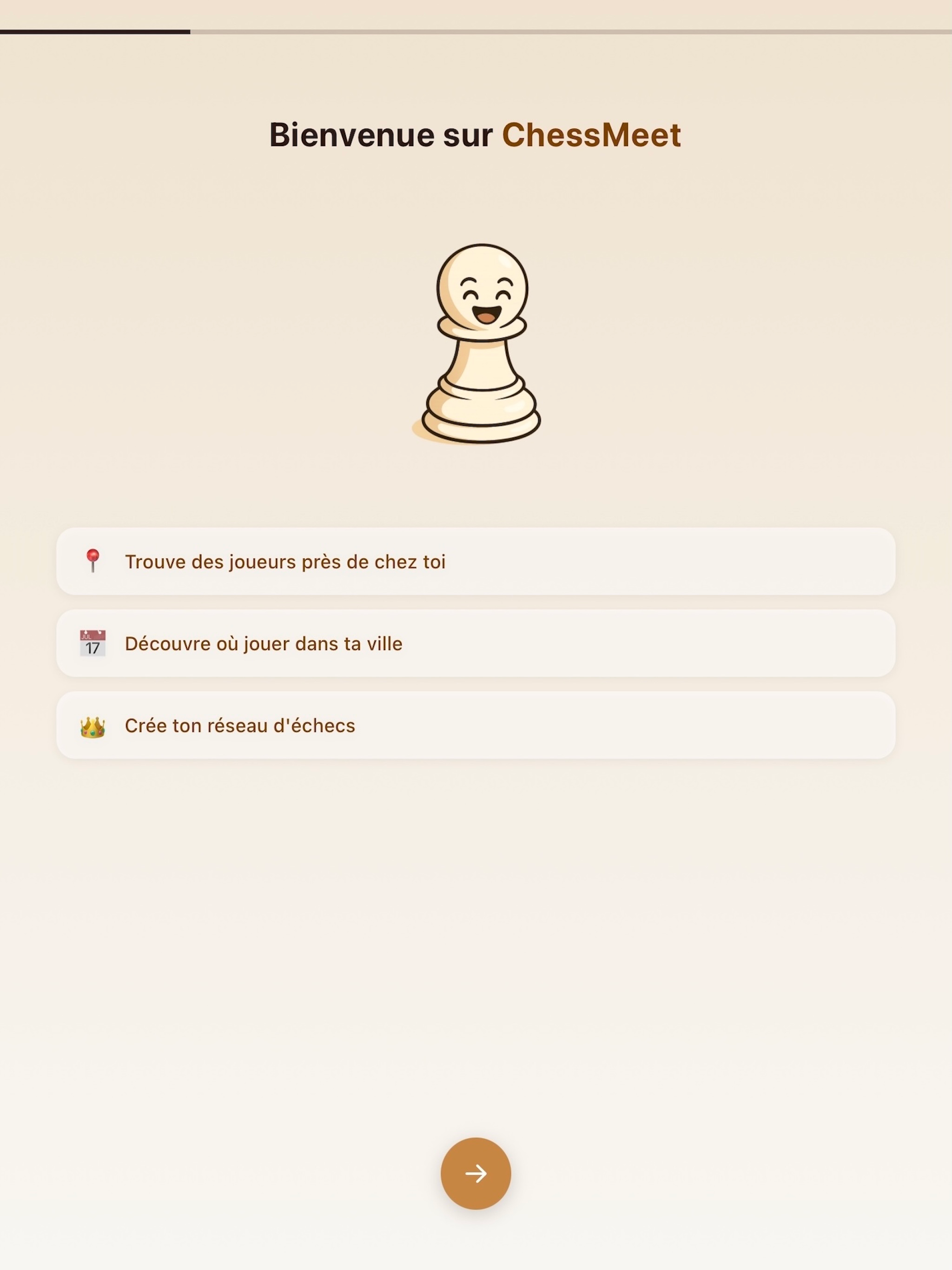 ChessMeet - Rencontres Échecs