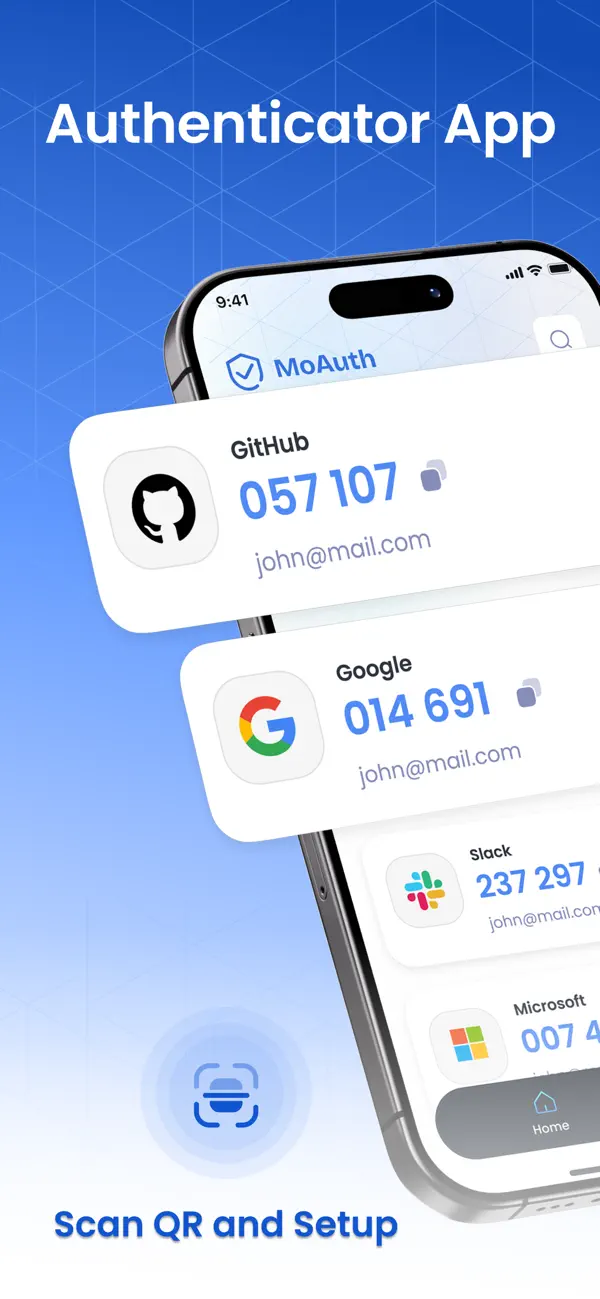 #1. Authenticator App - MoAuth (iOS) Podle: Mobile Ocean