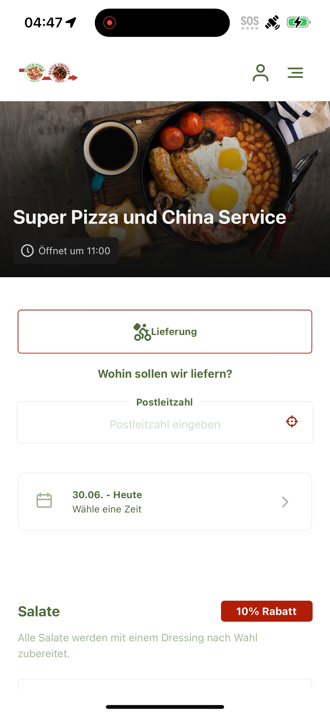 Super Pizza und China Cervice screenshot 3