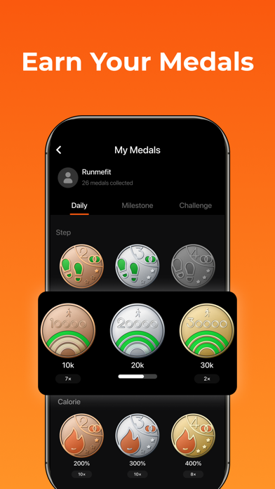 Runmefit iPhone screenshot 5 - Health & Fitness app