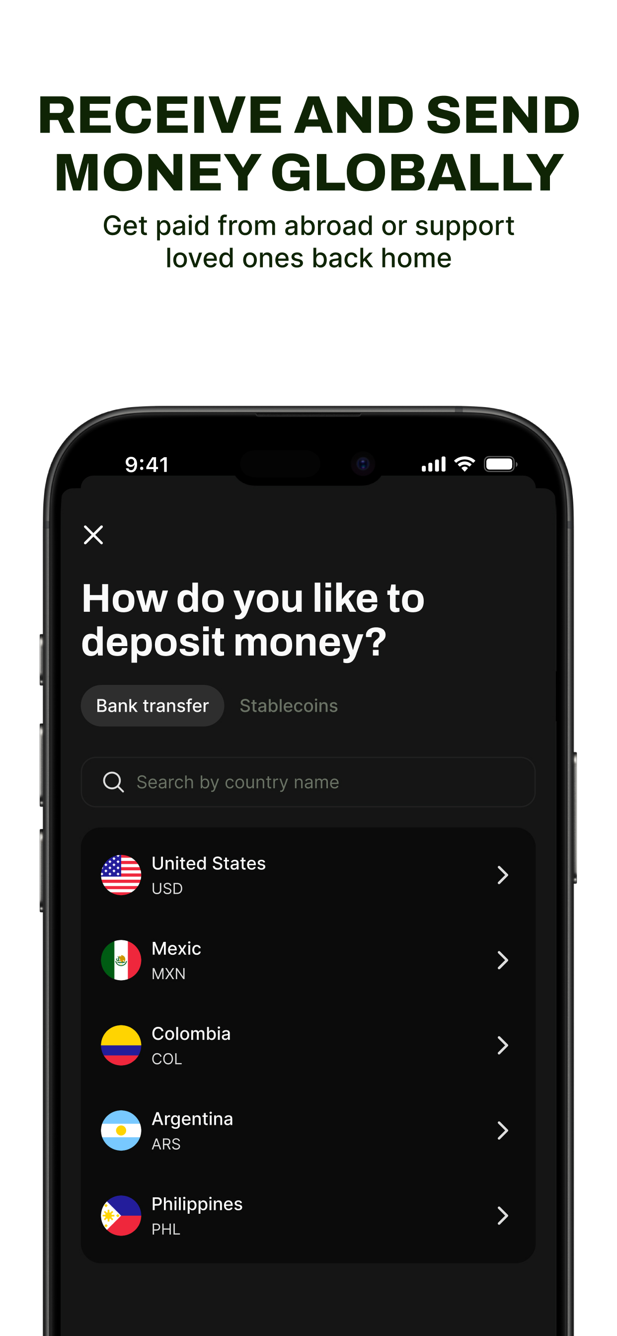 Munify - Global Money Account screenshot 7