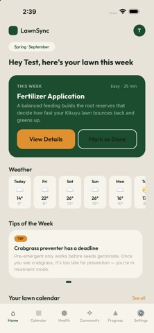 LawnSync screenshot 1