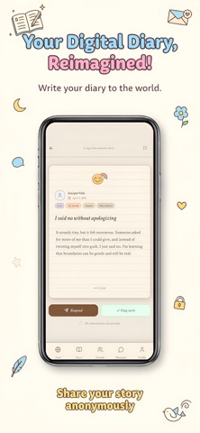 Dear World - Anonymous Diary Screenshot 2 of 3