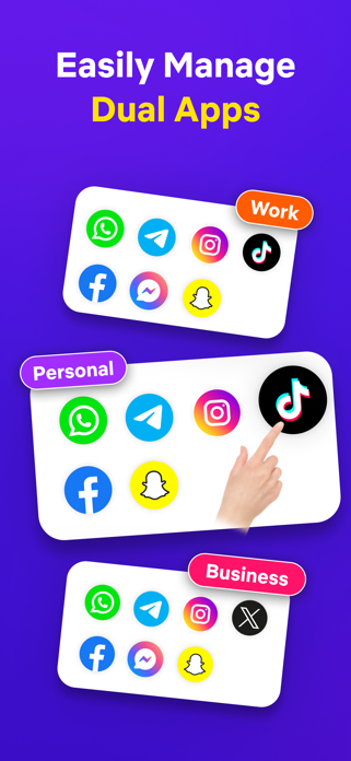 Dual App: Multiple Accounts Screenshot 2 of 5
