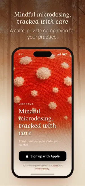 Microama: Microdose Tracker screenshot 1