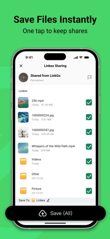Linkex - Secure Cloud Storage Screenshot 3 of 6