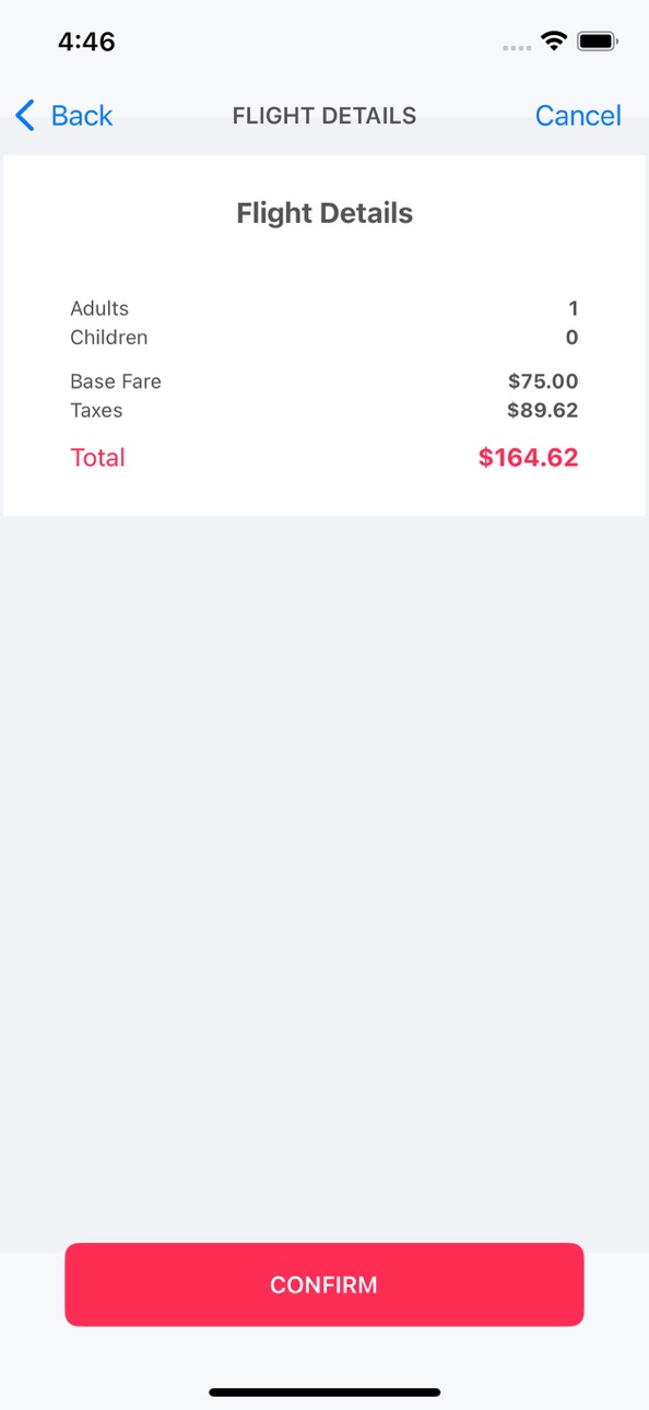 iPhone screenshot