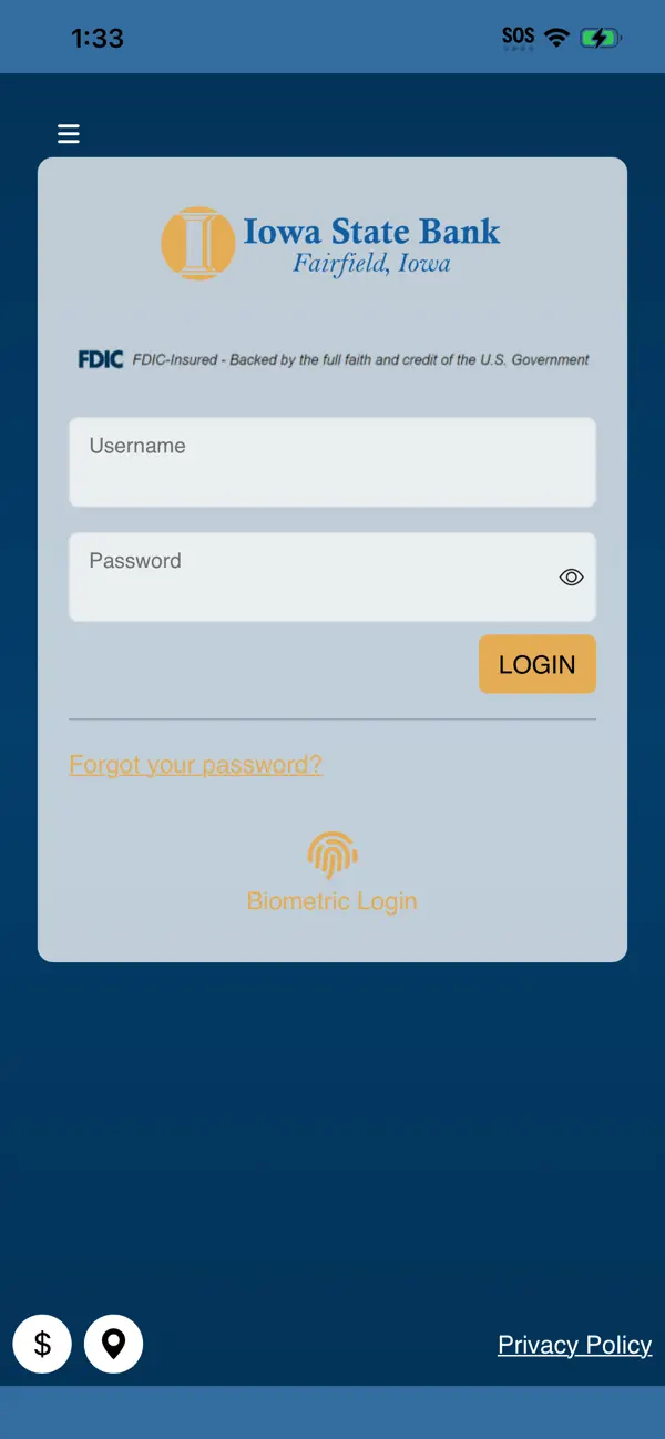 Screenshot #1 pour Iowa State Bank & Trust Co