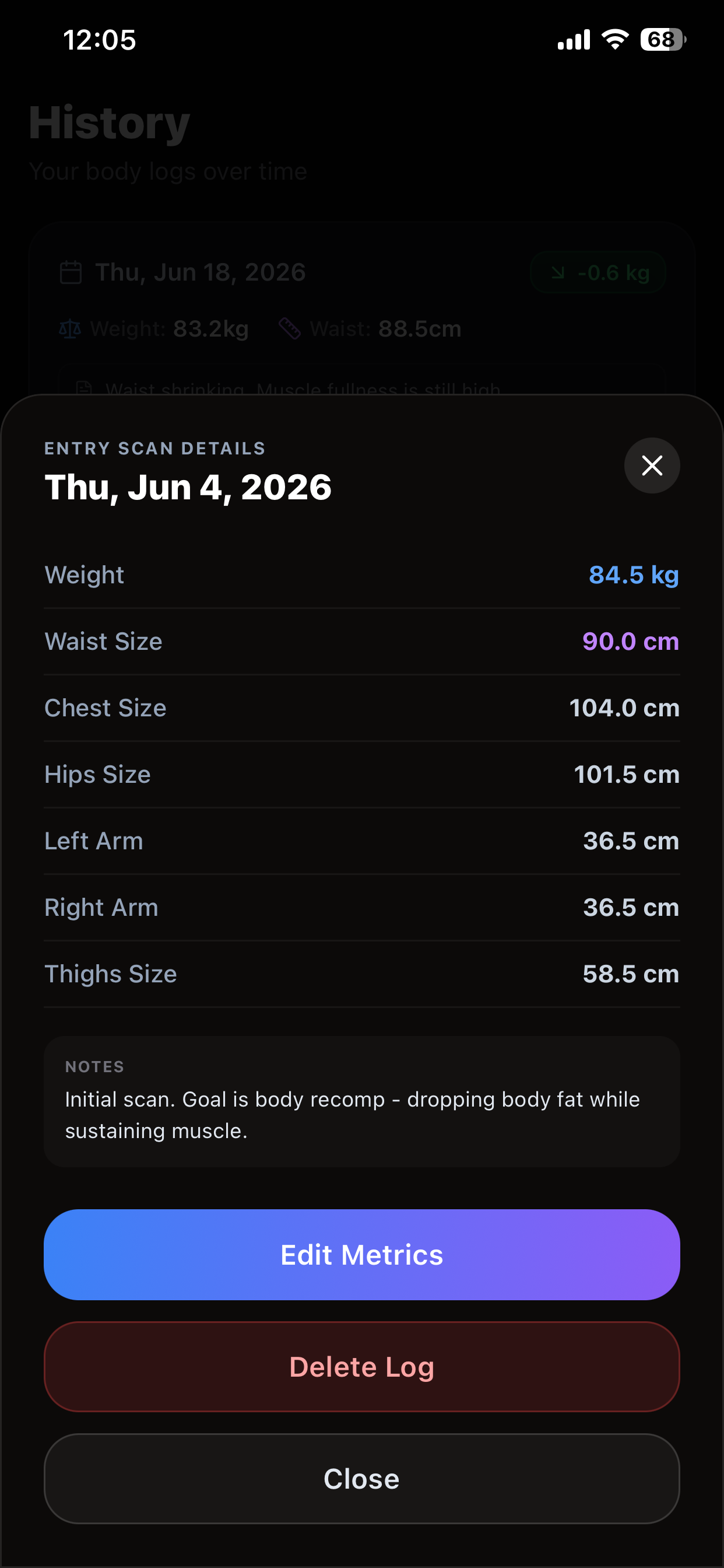 BodyForge AI: Body Tracker screenshot 7