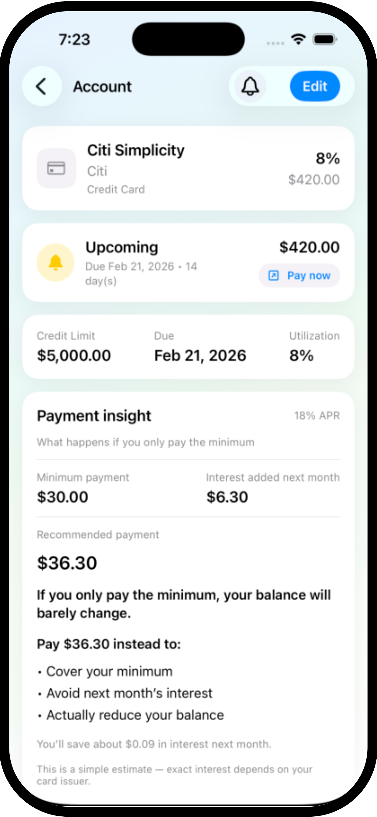 PaySmart: Bill & Debt Tracker screenshot 4