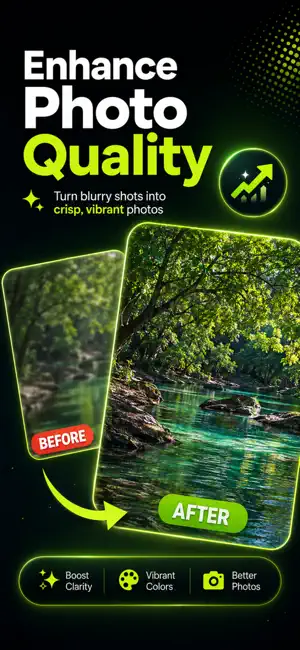 Sharpen - AI Photo Enhancer screenshot 1