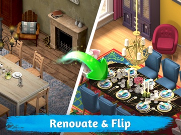 Roomflip: Design TV Show Game iPad screenshot