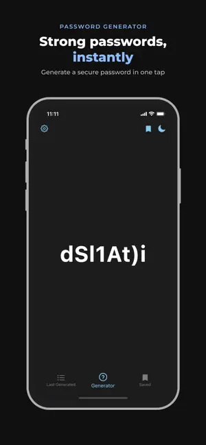 Random Password Generator: RPG screenshot 1