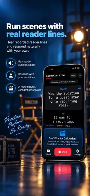 ActorCue: Line Reader screenshot 1