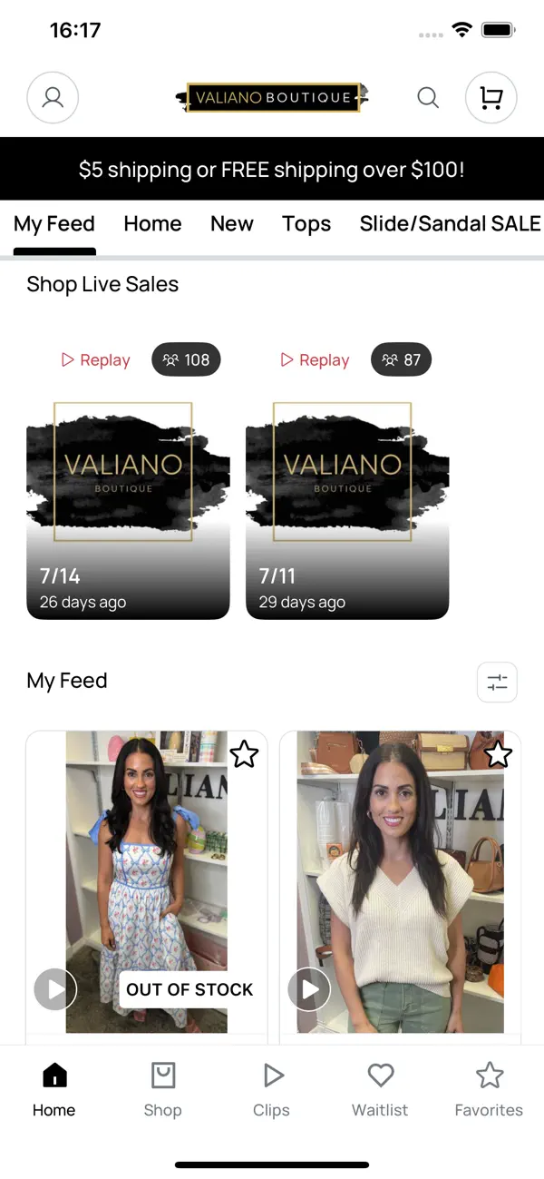 Screenshot #2 pour Valiano Boutique