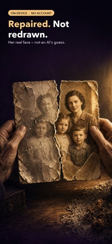 Revive: Restore Old Photos AI iPhone screenshot