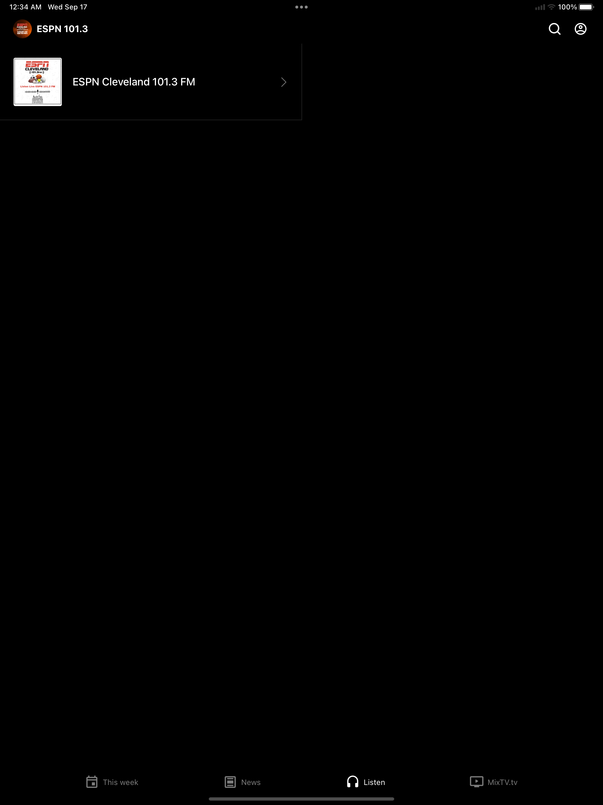 ESPN Cleveland 101.3 WCLE screenshot 7
