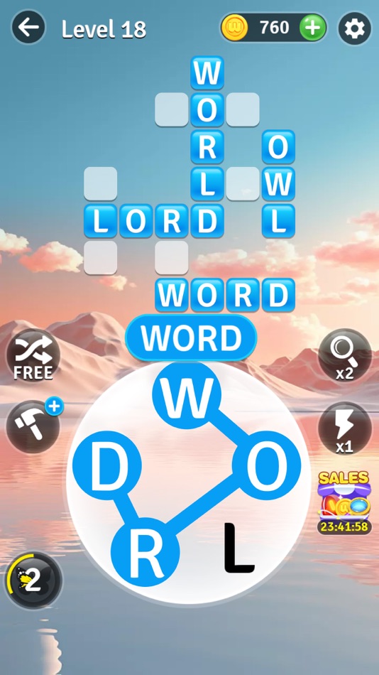 #4. Zen Spell - Word Puzzle (iOS) Bởi: Stellars