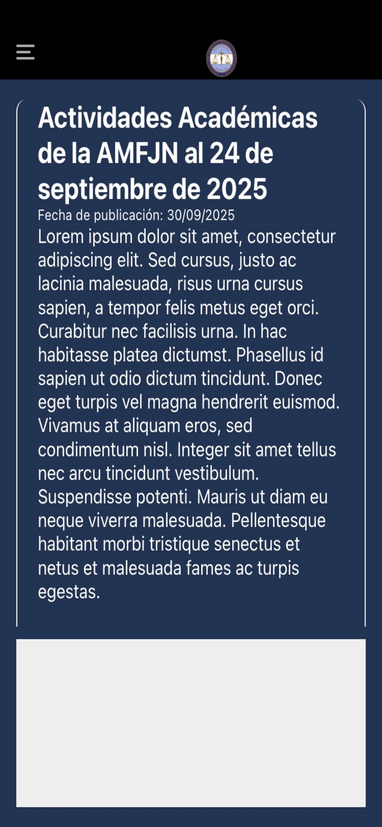 Portal AMFJN