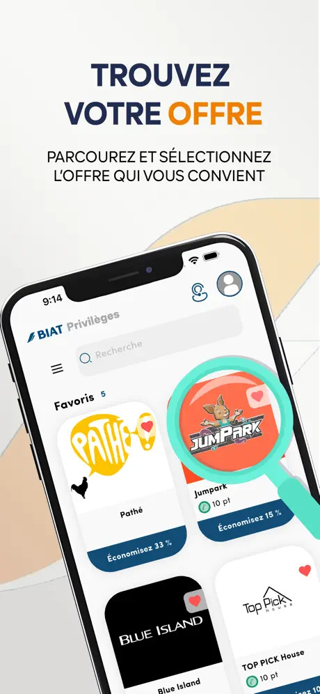 BIAT Privilèges screenshot 3