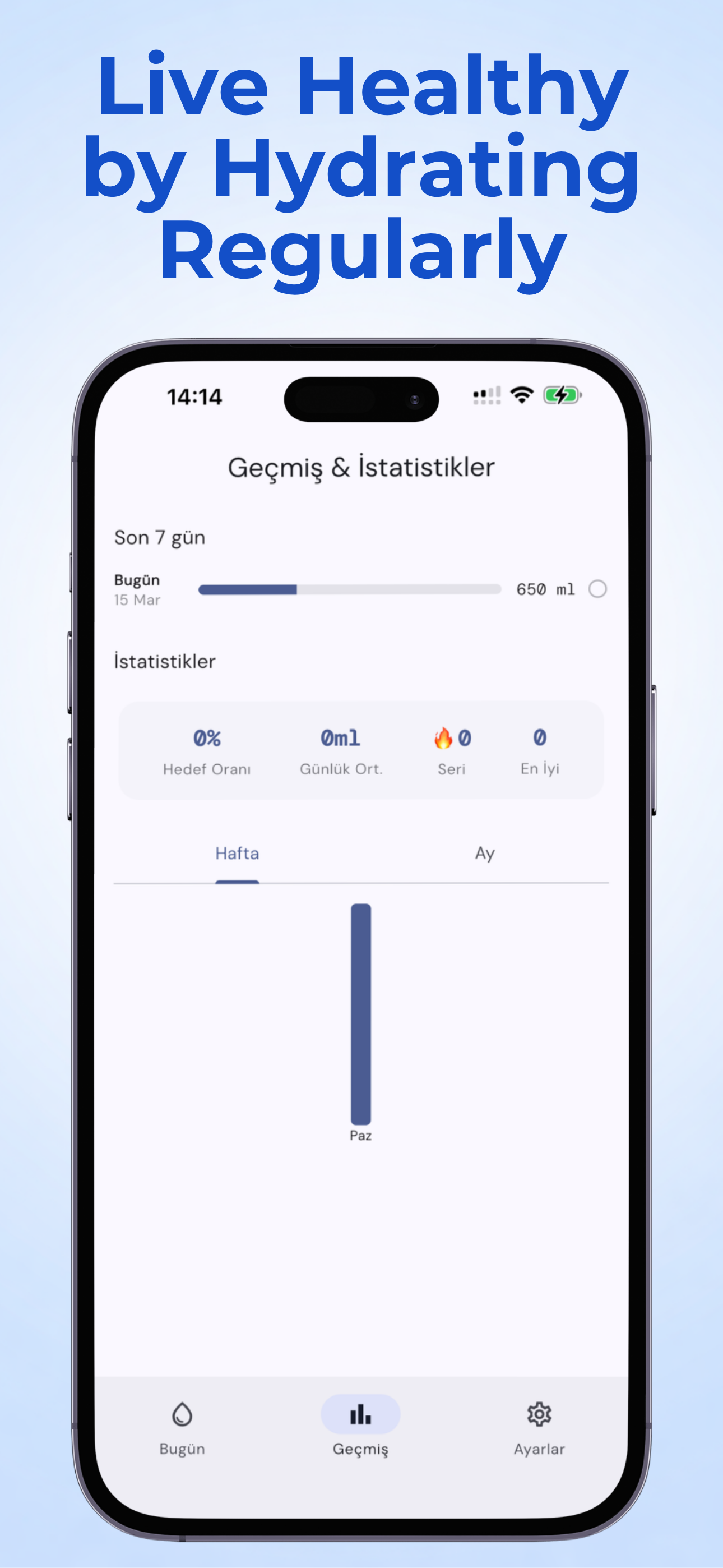Hydra: Water Tracker, Reminder screenshot 2