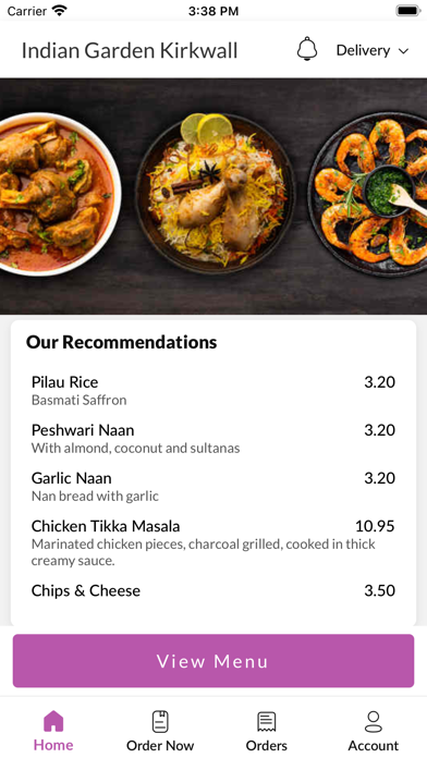 Indian Garden Kirkwall, Screenshot